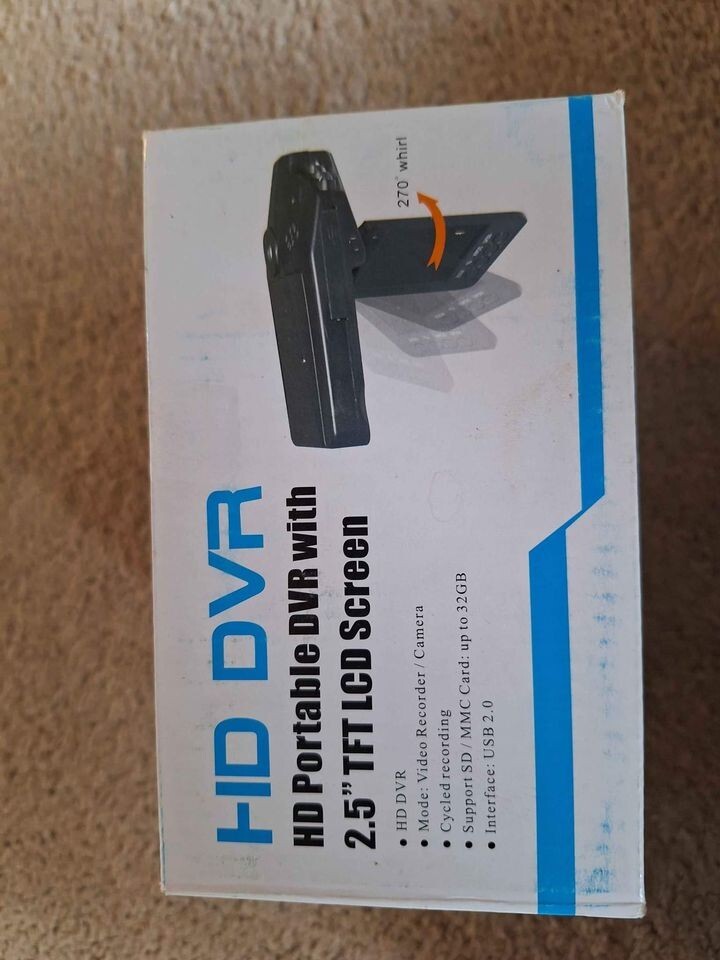 Portable DVD recorder camera