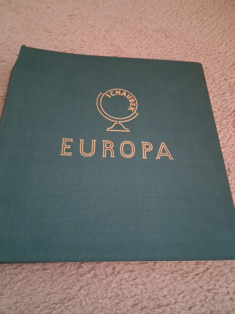 Schaubek Greece Album up to 1978 Good used Condition Single-Sided