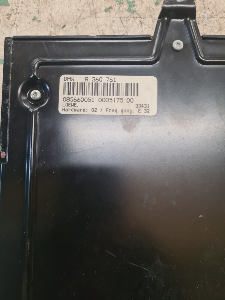Bmw Five Seven Series E32 E34 Amplifier, 8360761, All Fully Working