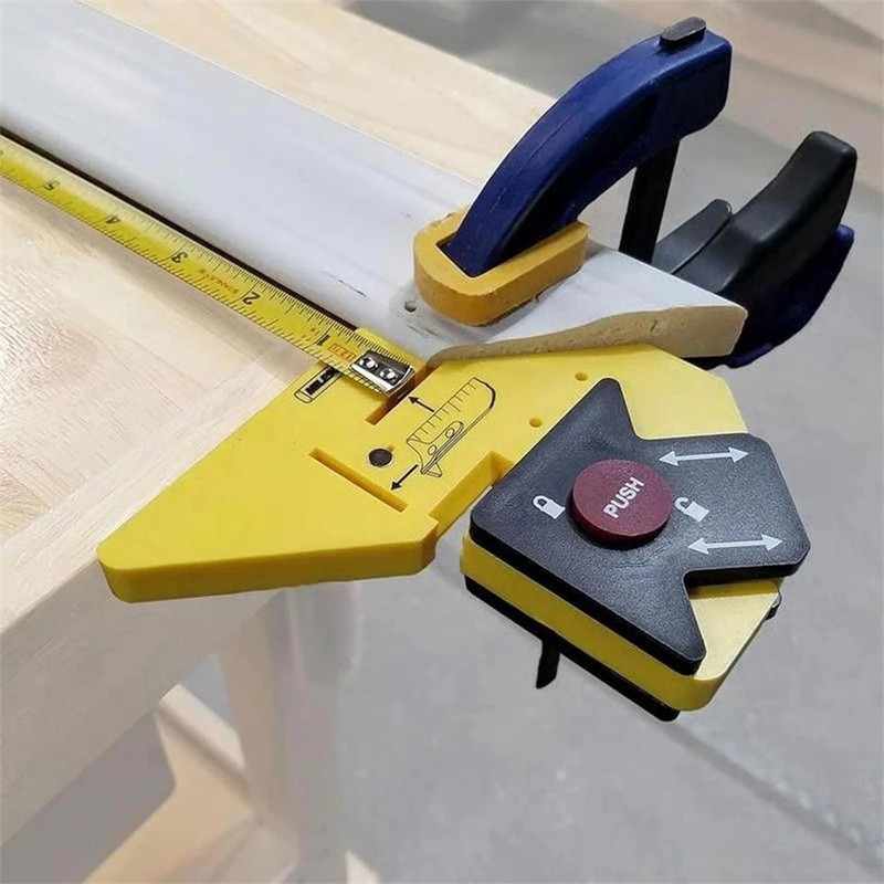 Multifunctional Trim Carpentry Aid, Precision Measuring & Miter Marking Tool