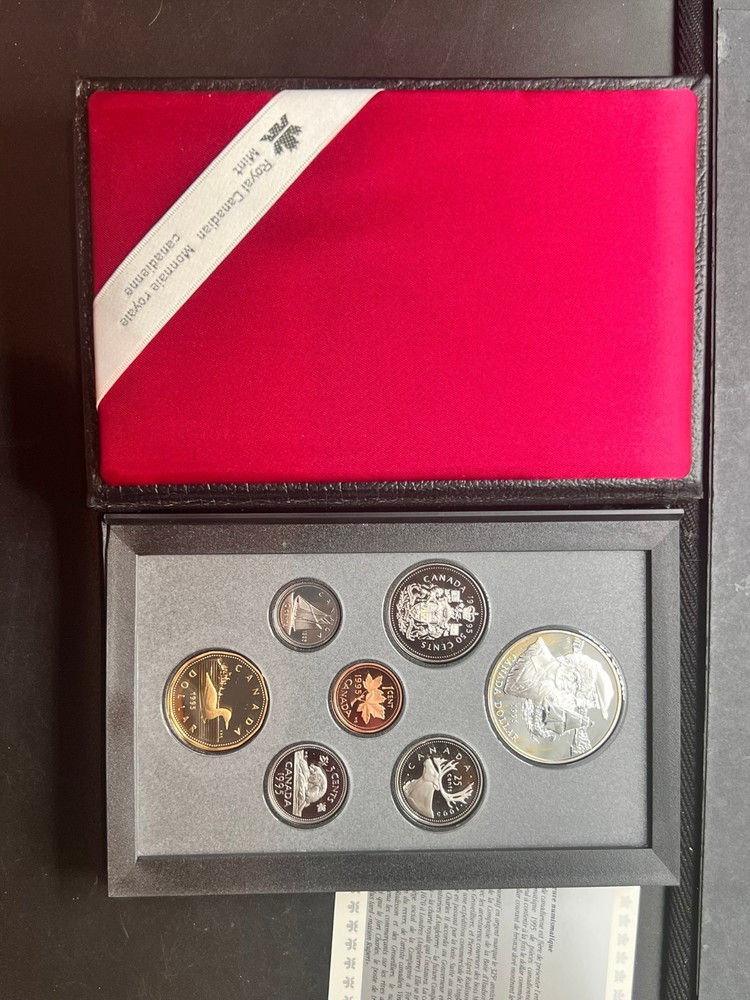 1995 Canada Proof Set -Hudson's Bay Double Dollar Set