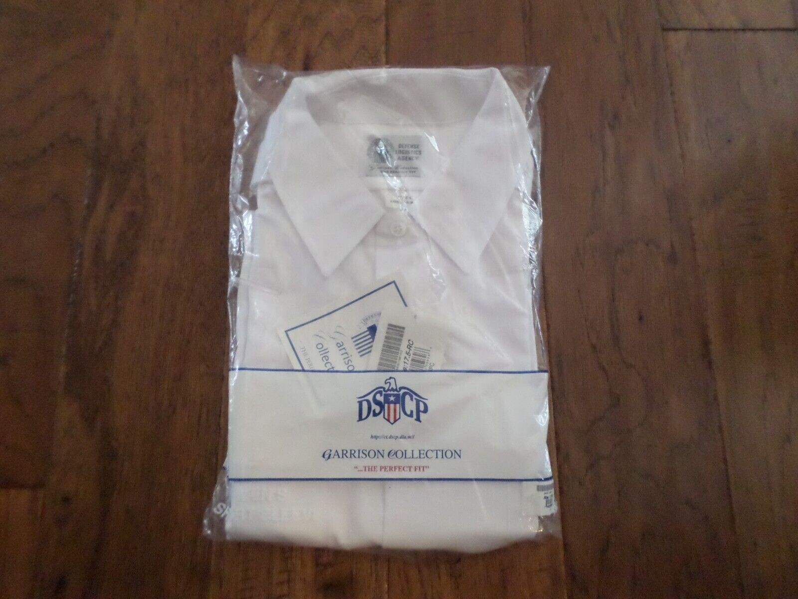 U.S MILITARY ISSUE ARMY MEN'S WHITE DRESS SHIRT SHORT SLEEVE LARGE SIZE 17 NEW
