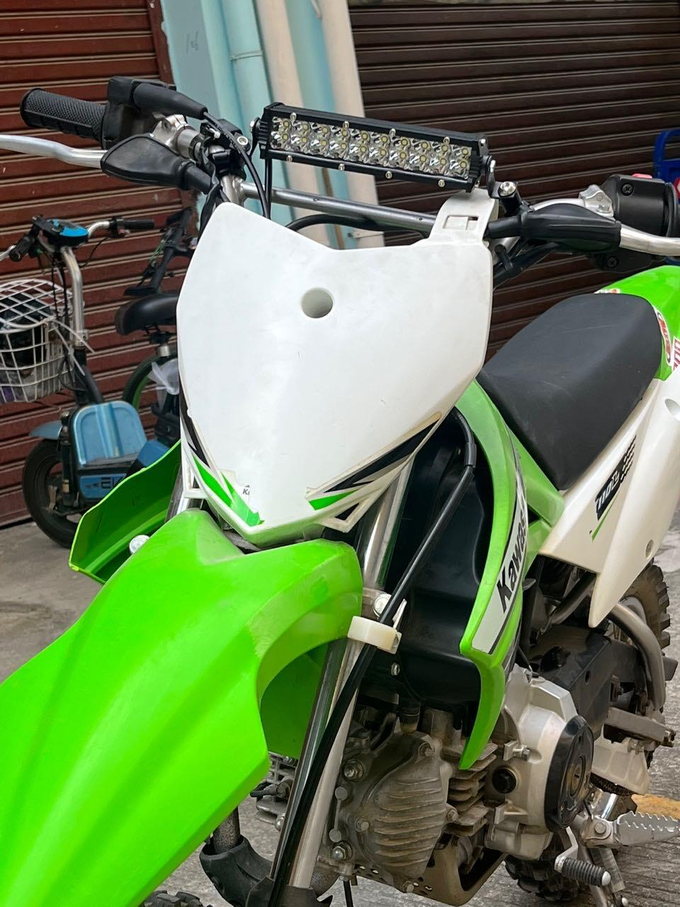 Dirt Bike LED Headlight Light Bar Kit For Honda CRF110 CR250 CRF250R CRF450R