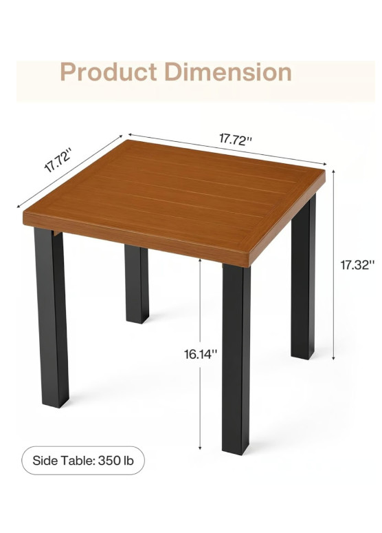 Indoor/Outdoor Side Table