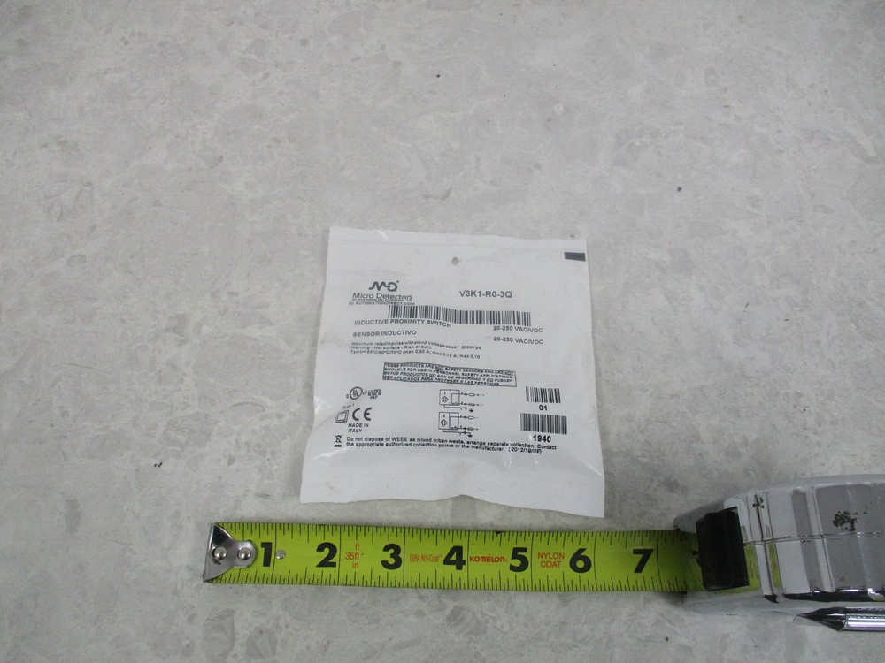 MD MICRO DETECTORS AE6-AP-4F INDUCTIVE PROXIMITY SWITCH, V0153