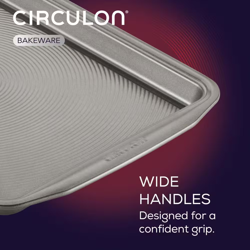 Bakeware, 3-Piece, Siver, Bakeware Set