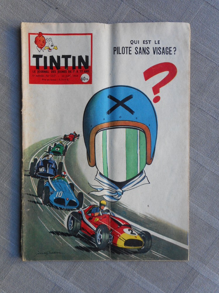 Weekly Tintin 1st Series No.557 Correct Condition Without More