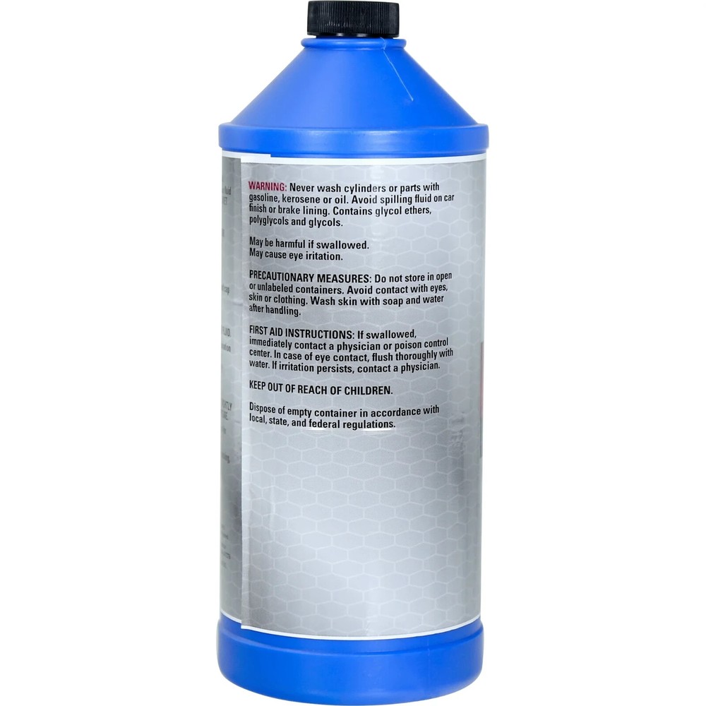Super Tech Dot 4 Motor Vehicle Brake Fluid, 32 fl oz