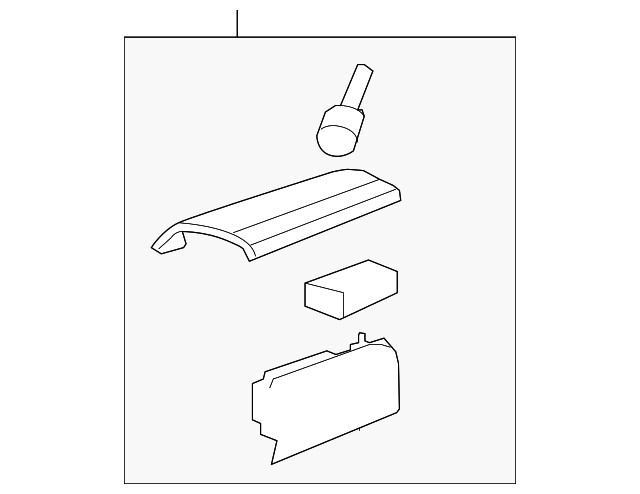 Genuine GM Instrument Panel Storage Compartment 22869097