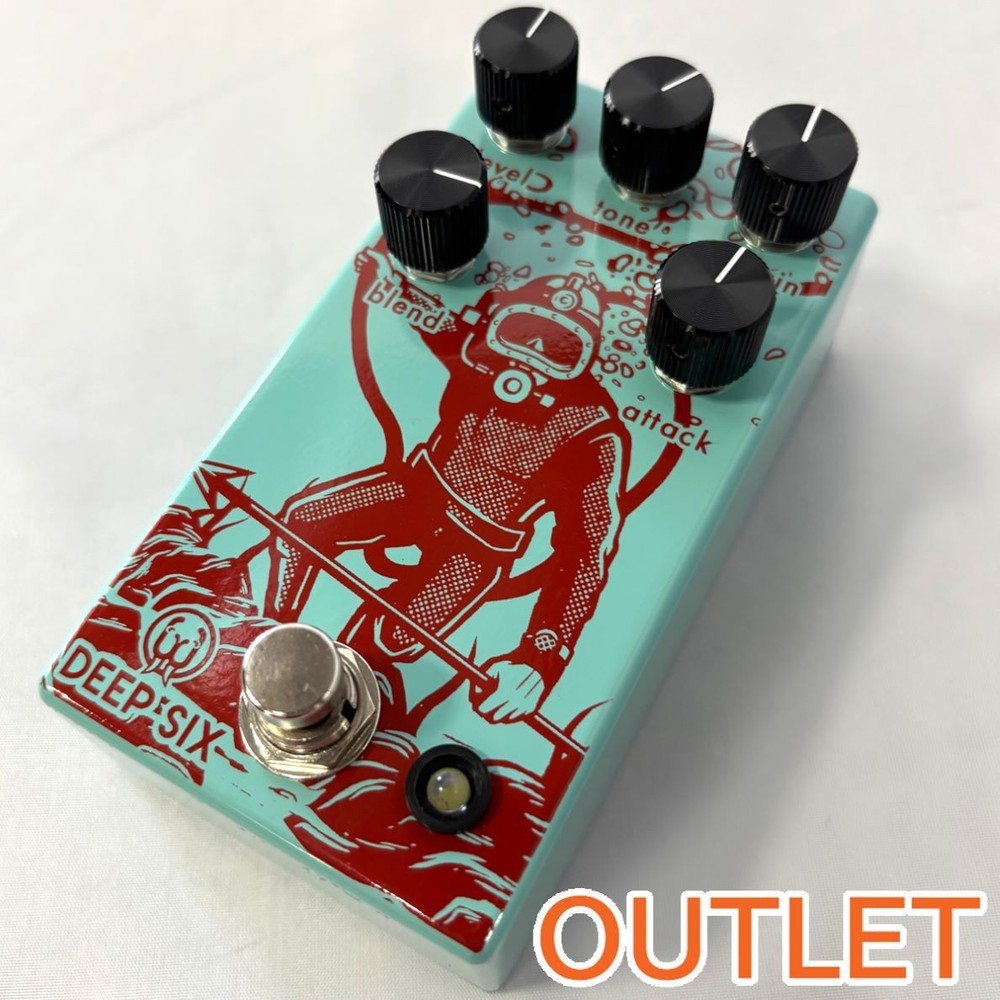 Walrus Audio Deep Six V3 Effector Compressor Wal-Deep/V3