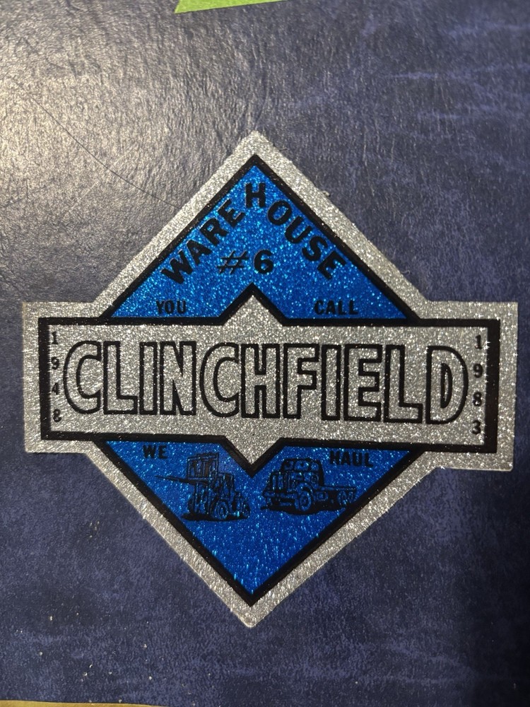 coal mining stickers nice older  Clinchfield Coal