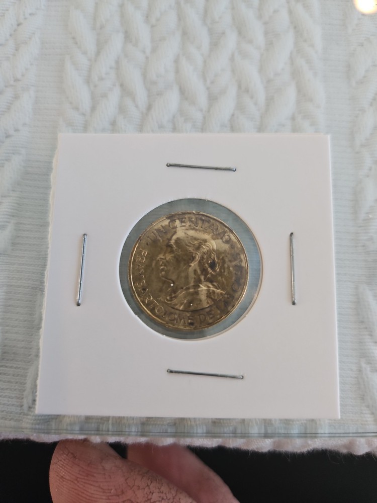 1958 GUATEMALA  UN CENTAVOS