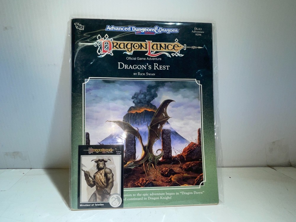 Advanced Dungeons & Dragons: Dragonlance Dragon's Rest DLA3 (1990) NO MAP