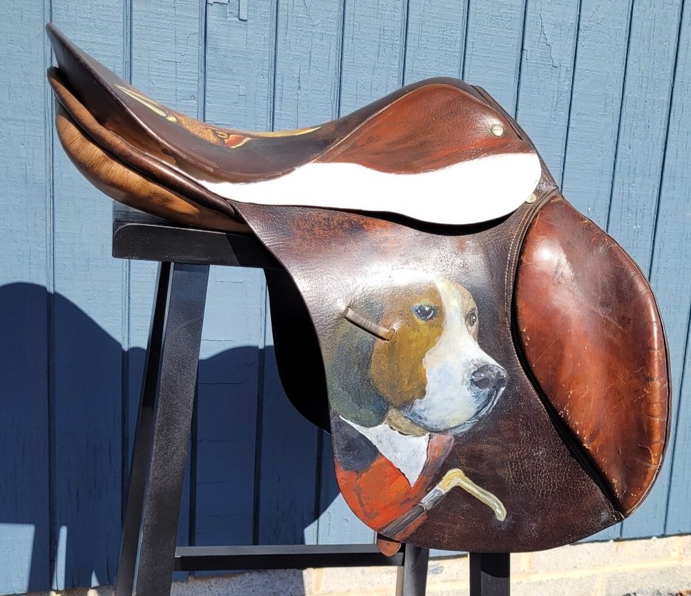 Painted Saddle Fox and Hounds