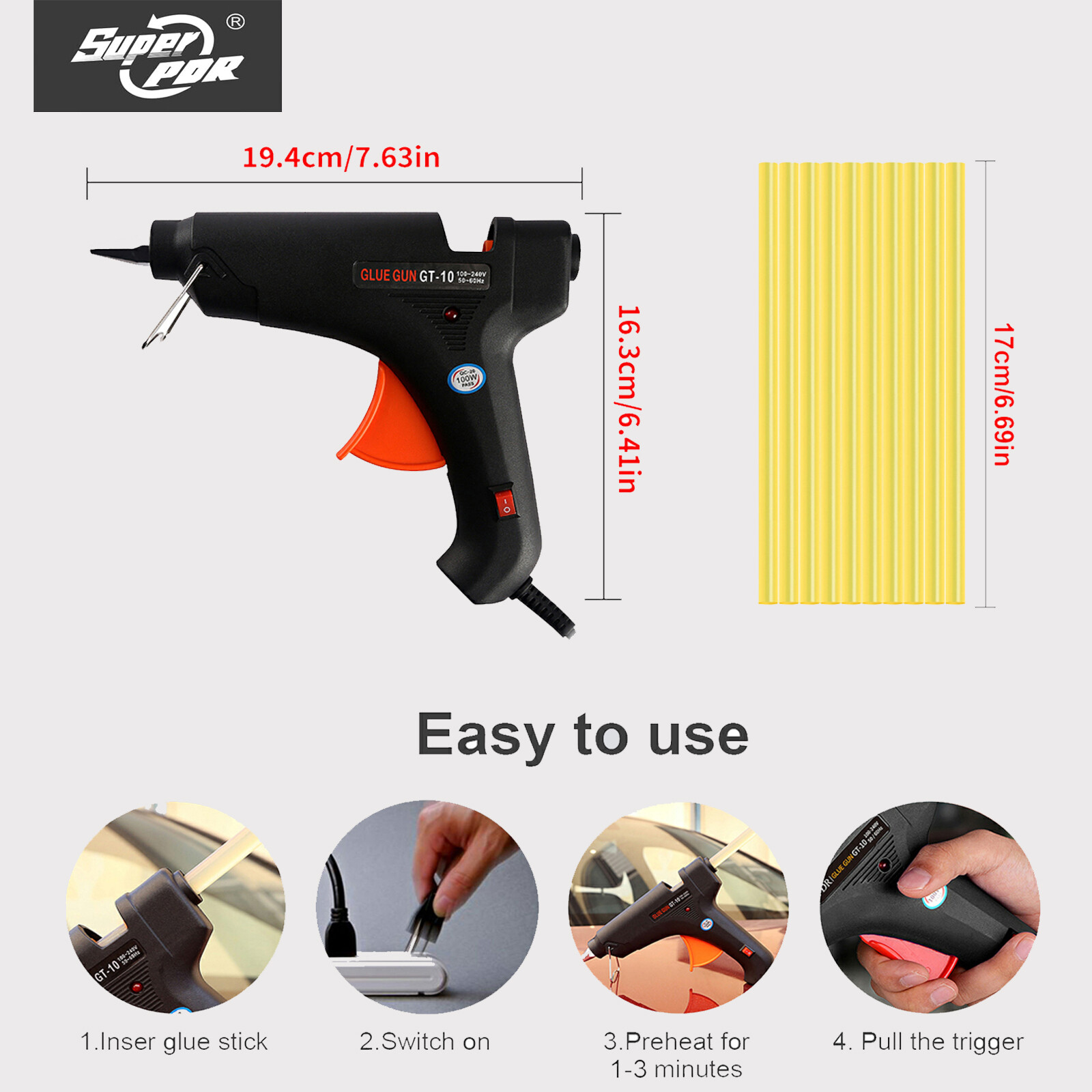 PDR Car Body Dent Puller Bridge Lifter Tool Paintless Hail Remover Repair Kit