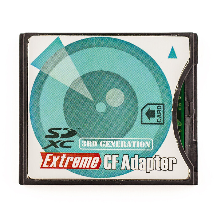 SD SDHC SDXC to High-Speed Extreme CF Type II WIFI Adapter for 16/32/64/128 GB