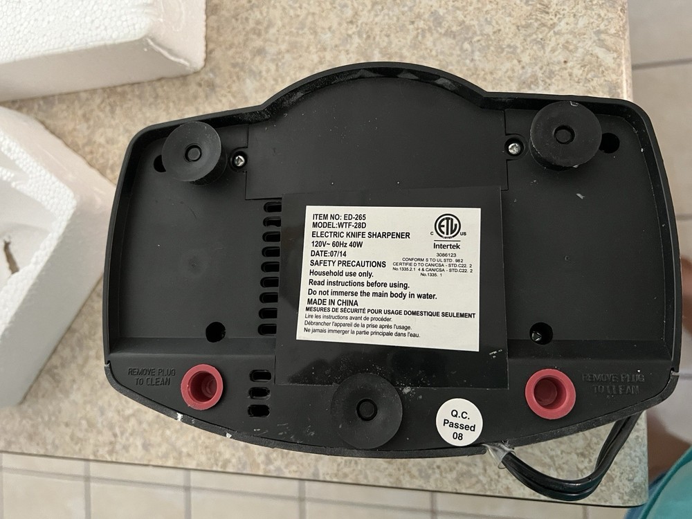 Electric Knife Sharpener Great Kitchen Knife Sharpener