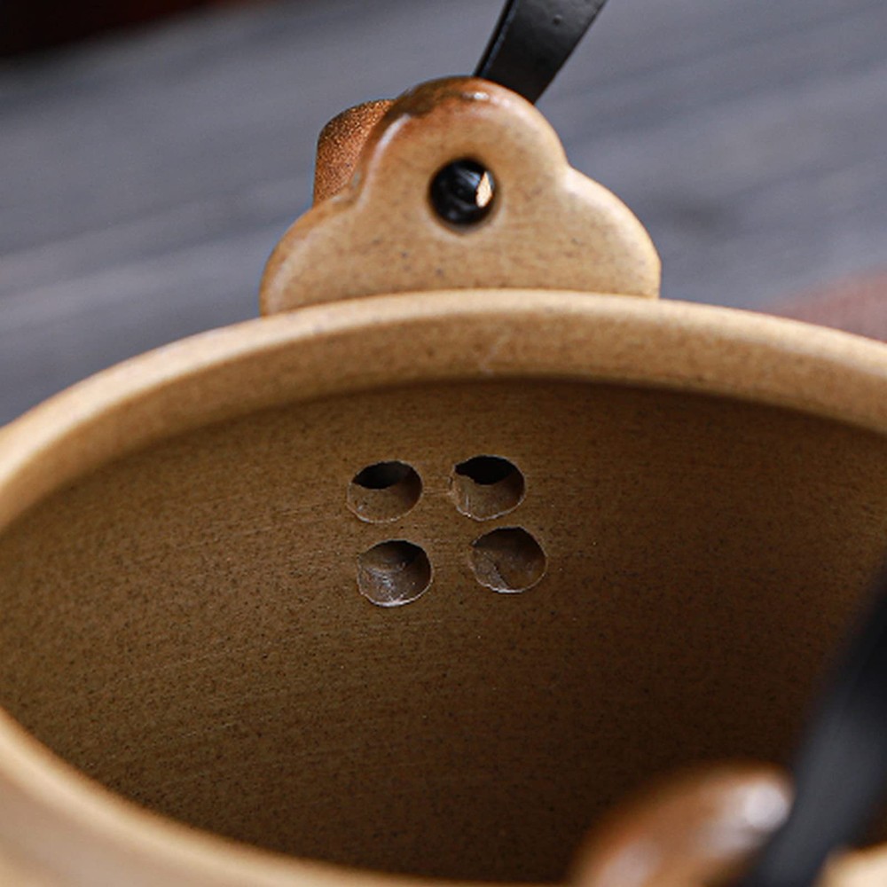 Landscape Tea Set, Ceramics Teapot with Handle, Practical for Home or Office,...