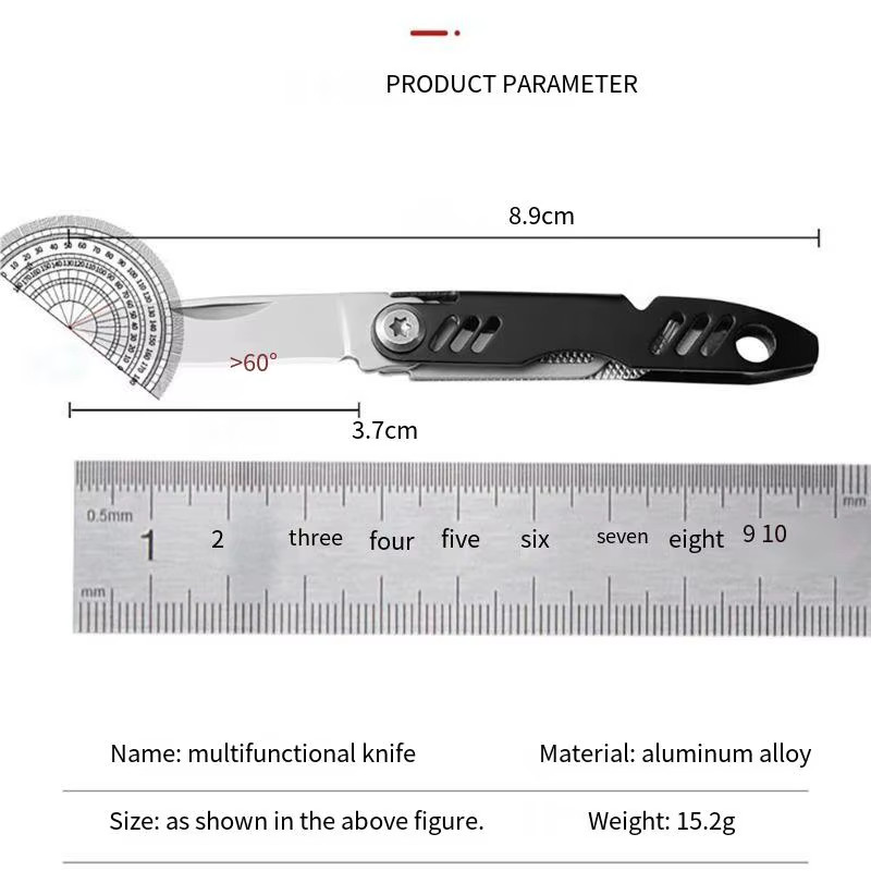 Multi Function Keychain Utility Tool SIM Eject Pin Bottle Opener Portable