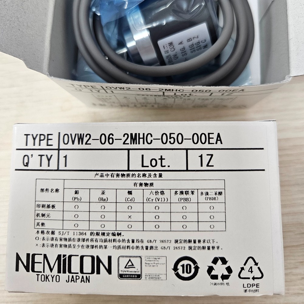 1pcs NEMICON OVW2-06-2MHC-050-00EA Encoder