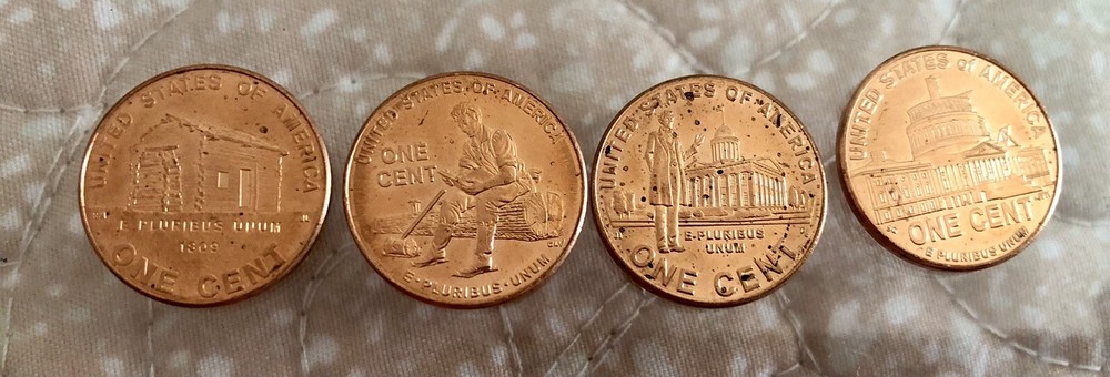 2009 Bicentennial Pennies Set