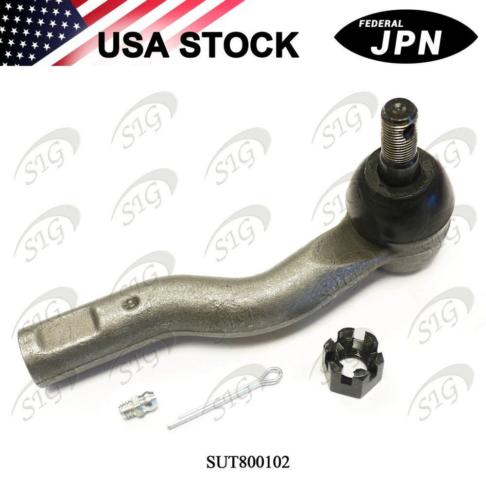 Left & Right Outer Tie Rod Ends for Ford Fusion 2006-2009 2Pc