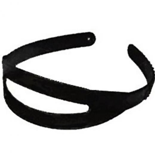 Storm Black Silicone Replacement Mask Strap