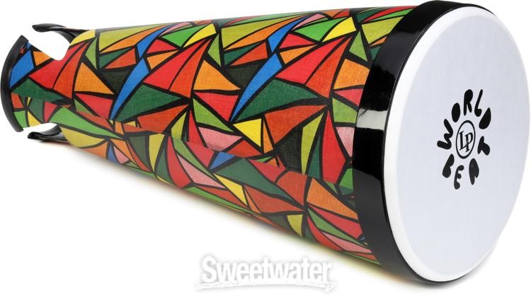 Latin Percussion World Beat Stackable Ashiko - 10 inches, Small, Multicolor