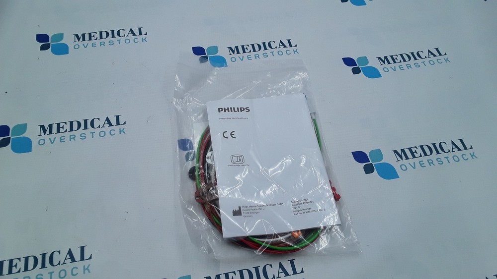 Philips 5 Leadset Grabber AAMI ICU REF M1968A