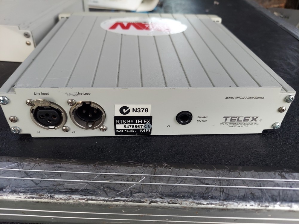Telex RTS MCS-325 Speaker/ MRT-327 User Station