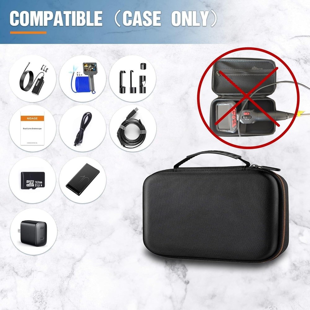 Portable Endoscope Tool Case - Waterproof, Lightweight Storage for Professionals