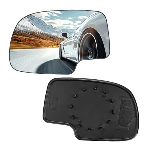 Driver Left Side Mirror Glass 12477843 Compatible Driver Side Mirror (Left)