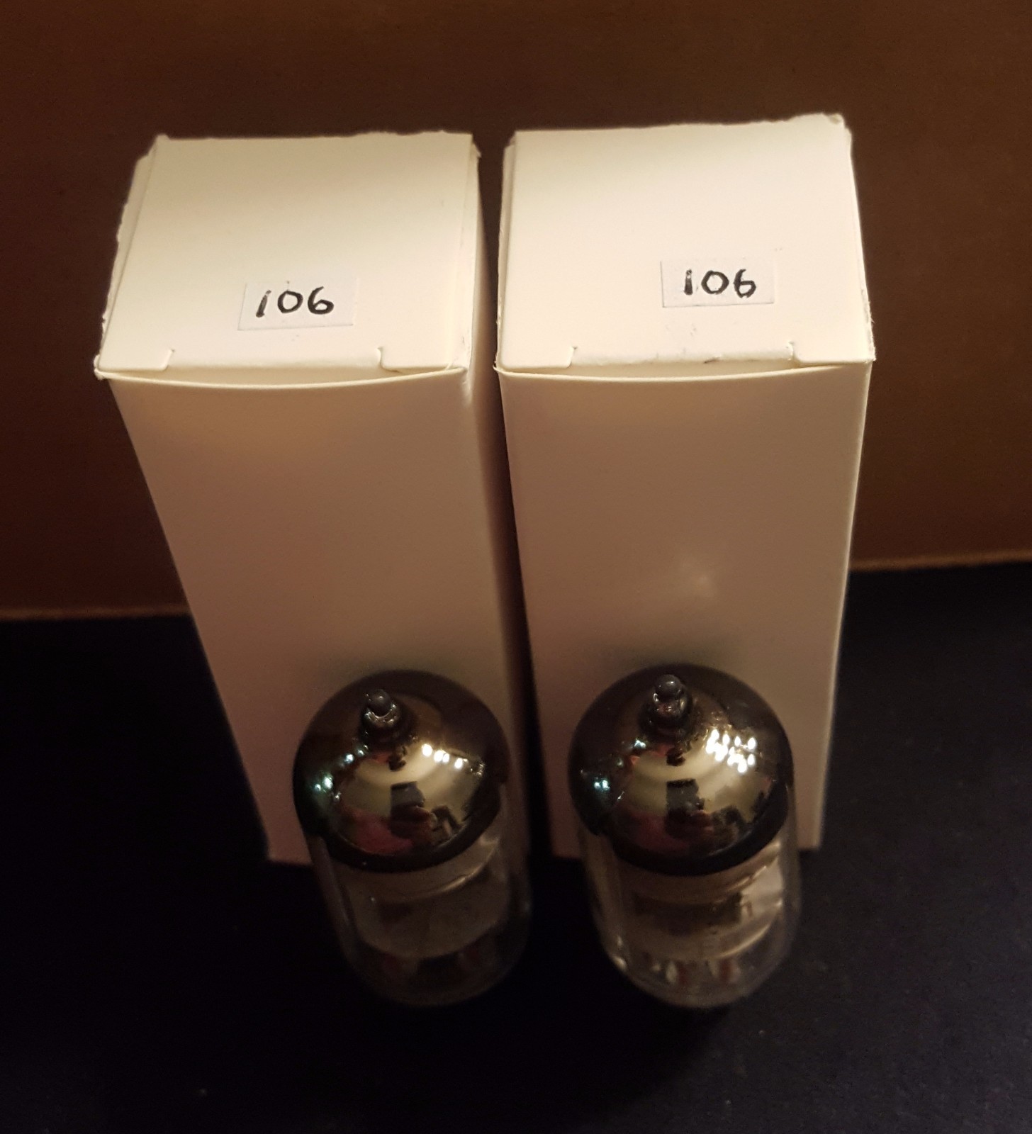 New 2x Voskhod 6J1P-EV / 6ZH1P-EV | Matched Pair Rocket | Little Dot Amp III IV