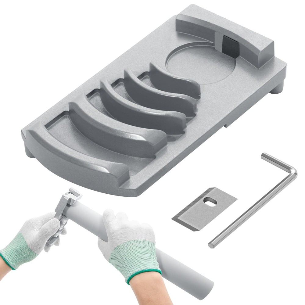 Deburring Tool Six Pipe Sizes for Plastic Pipe,for PVC Pipe Reamer w/Sharp Blade