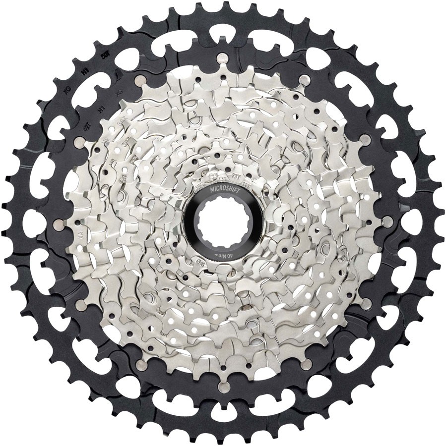 MicroSHIFT Advent MX G-Series 11-Speed Cassette with Chromoly Steel Cogs &