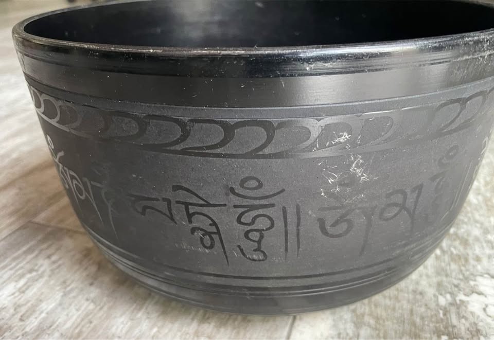 Earthbound Trading Company Tibetan Metal Singing Bowl w/ Mallets