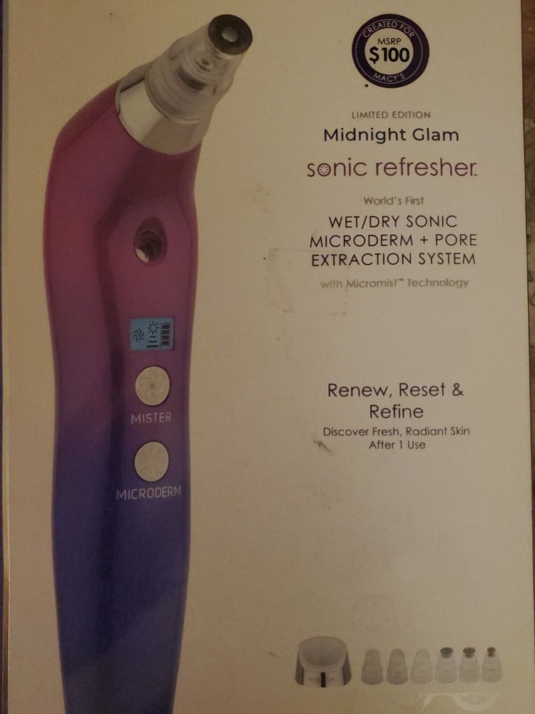 Michael Todd Midnight Clam Wer/dry Microderm Pore Extration System Micro Mist...