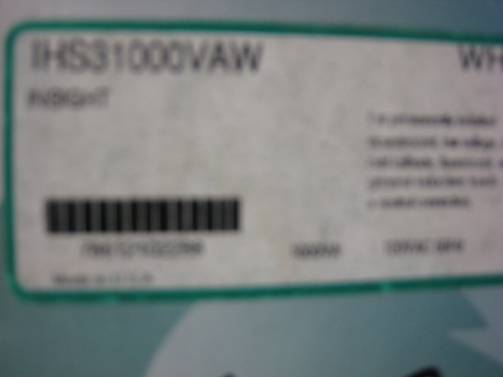 LIGHTOLIER IHS31000VAW INSIGHT OCCUPANCY SENSOR SWITCH