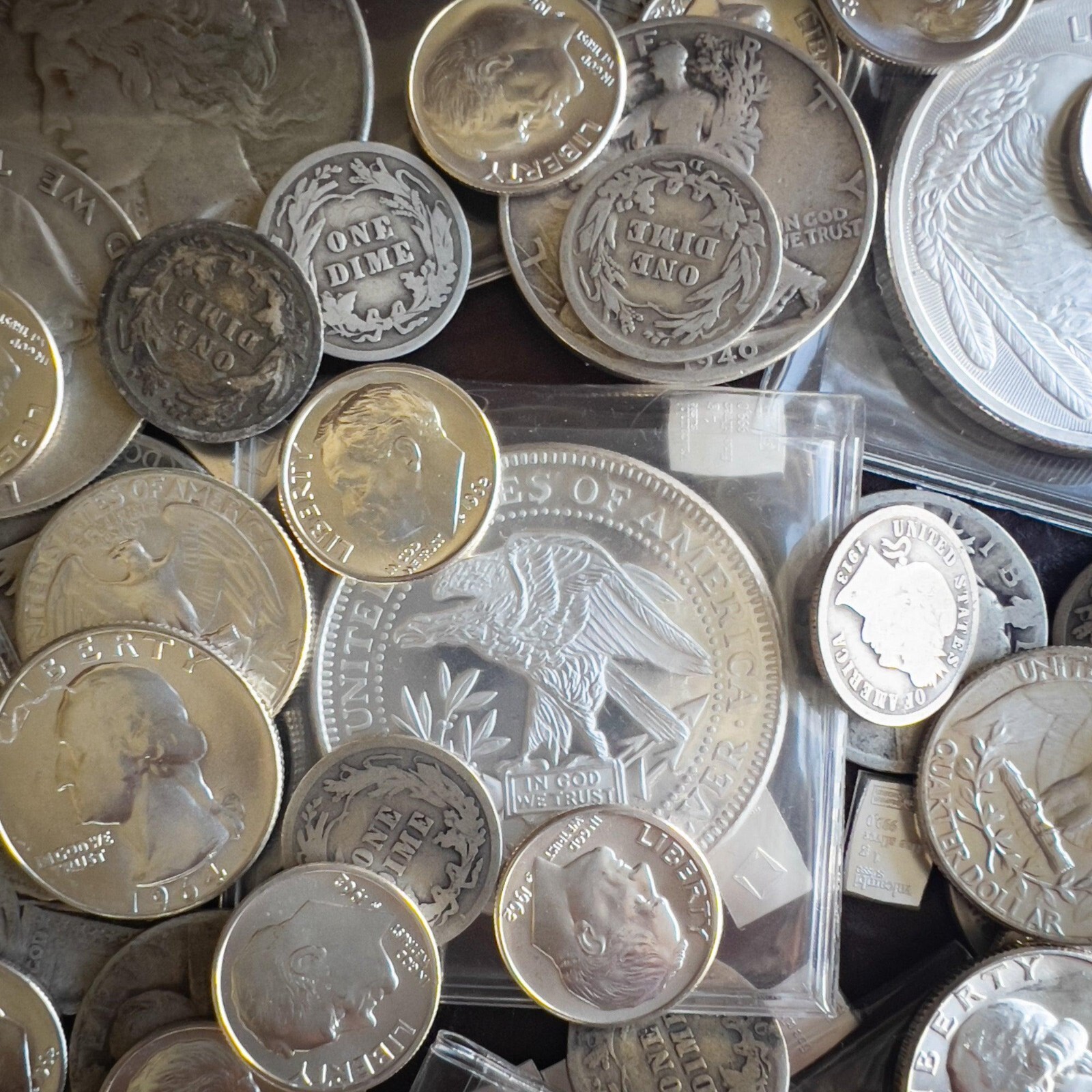 Vault Bag MIXED U.S. SILVER COIN LOT | Vintage U.S. Silver Coin LIQUIDATION SALE