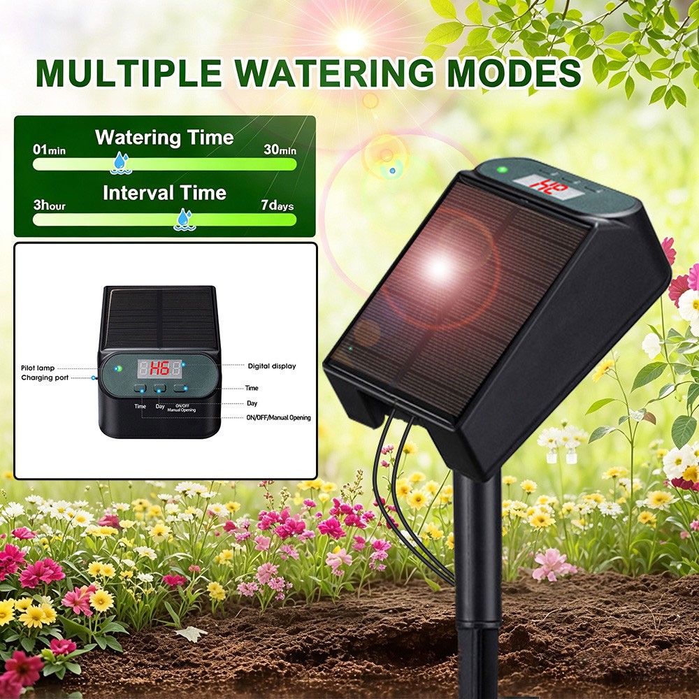 Solar Irrigation System Plant Watering Automatic Automatic System Set