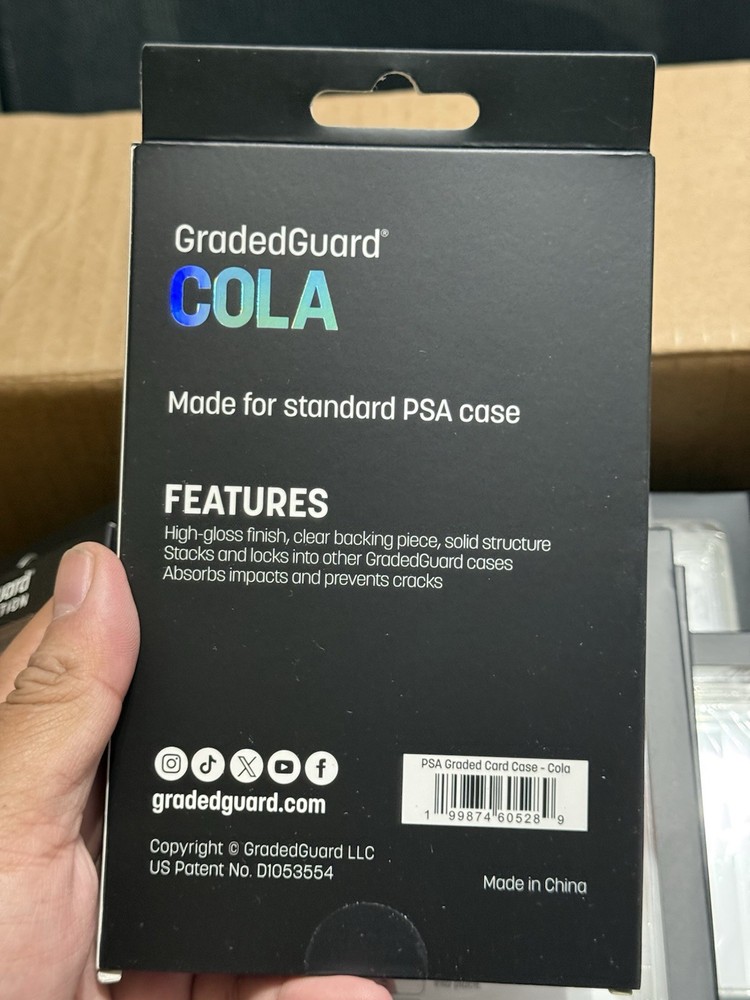 GradedGuard limited edition “Cola” PSA
