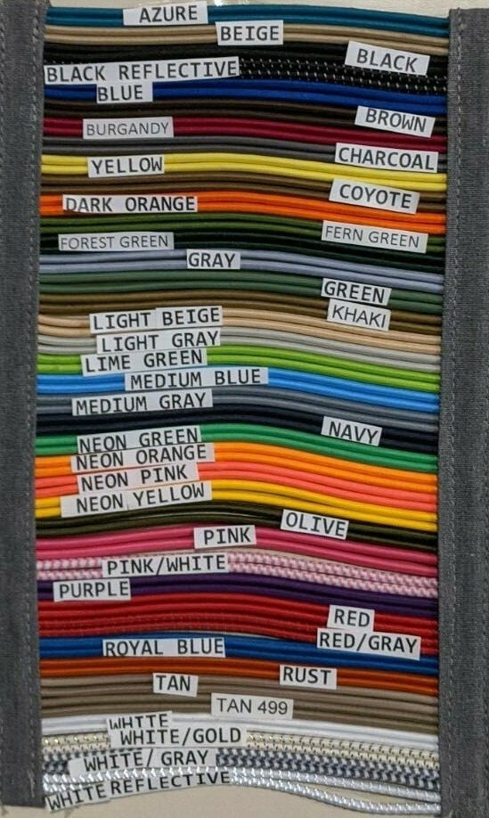 1/8" Bungee Shock Cord Many Colors Cut by the Foot , Nice Quality Bungee !