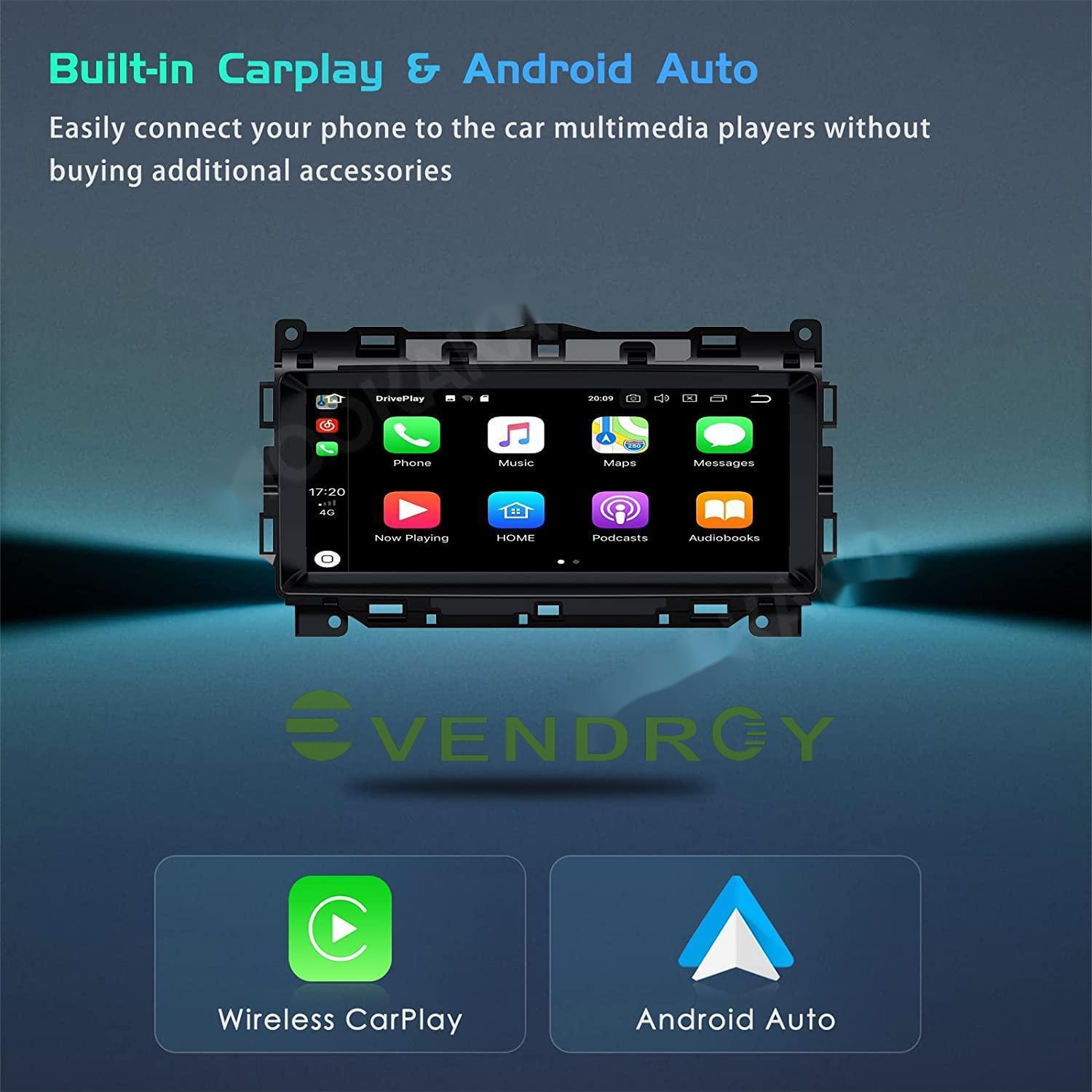 10.25"Car Radio GPS Navigation Carplay touch screen for Jaguar F-PACE 2016-2019