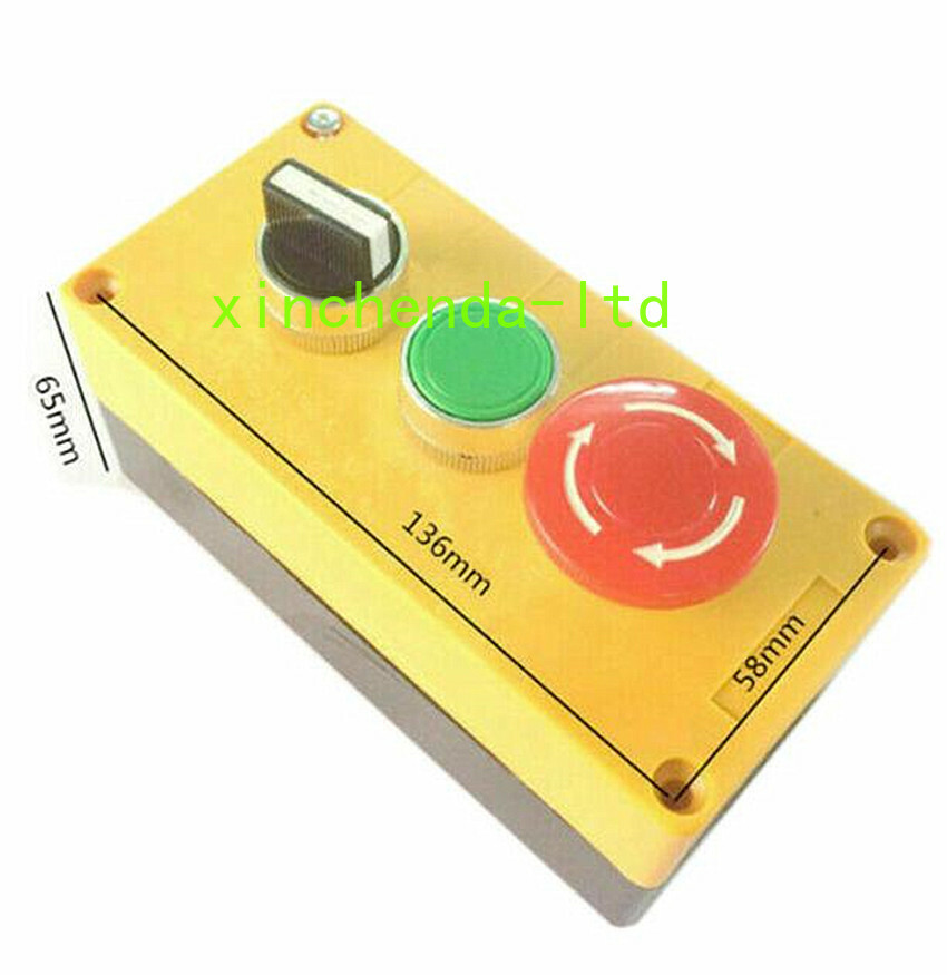 Bridgeport Milling Machine Start Stop Control Switch Box Water Pump Case