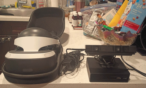Sony PlayStation VR CUH-ZVR2 Bundle PSVR Headset Camera Processor & Case TESTED