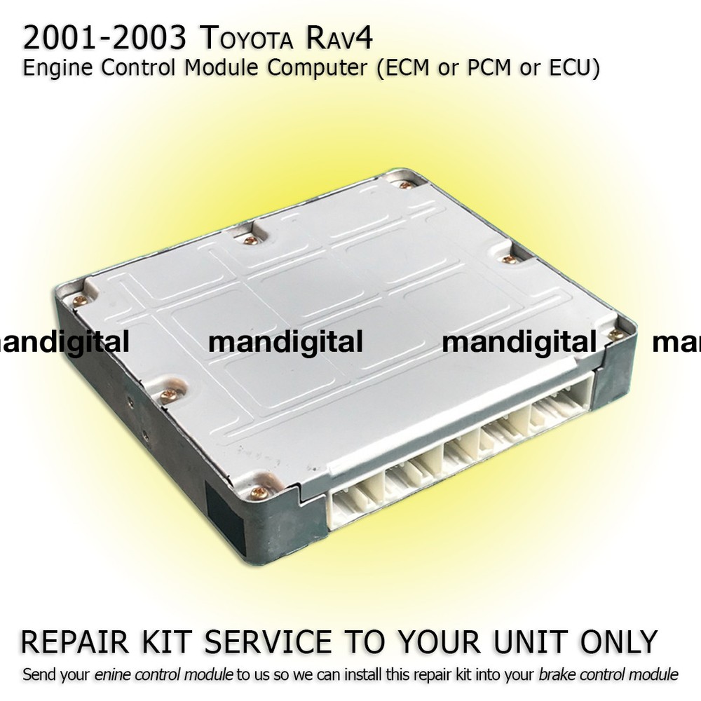 2001 2002 2003 TOYOTA RAV4 Engine Computer Module PCM ECM ECU Repair Service