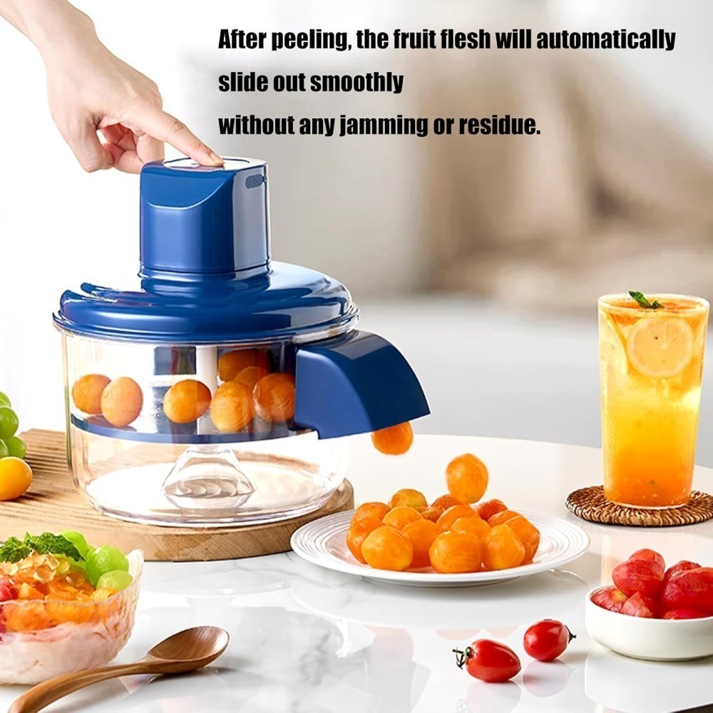 Electric Grape Peeler Machine Automatic Cherry Tomato Peeling Fruit Skin Remove