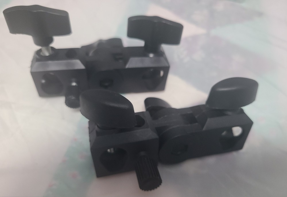 2-Pack Flash Adapter Swivel Light Bracket And Umbrella Holder