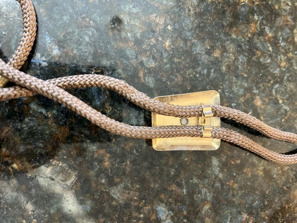 Eagle Bolo Tie Gold Color