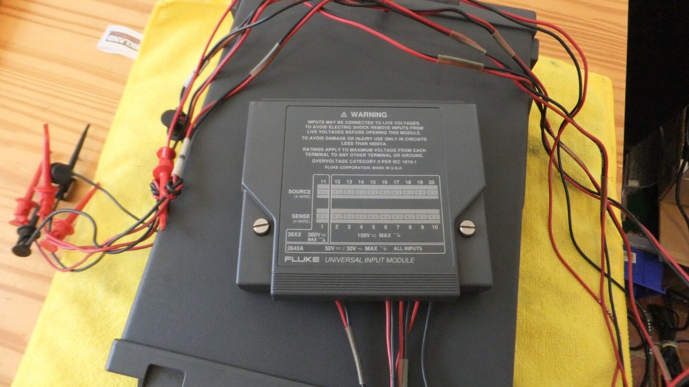 Fluke Hydra 2635A Data Logger With 2645 Universal Module